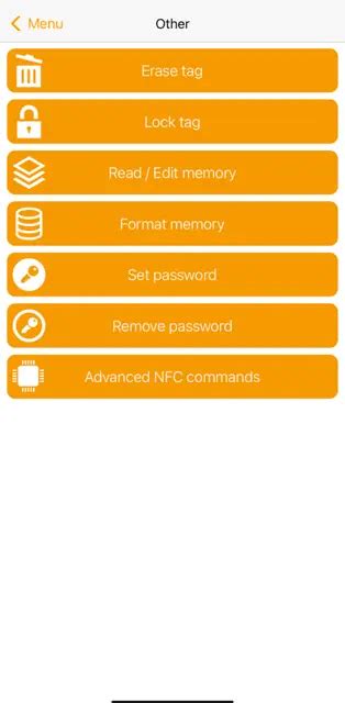 nfc clear tags|how to erase nfc tags.